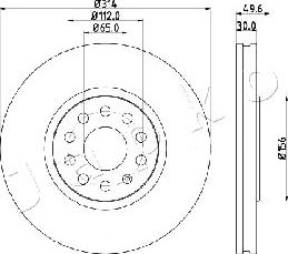 Japko 600933 - Kočioni disk www.molydon.hr