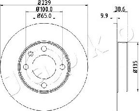 Japko 600937 - Kočioni disk www.molydon.hr