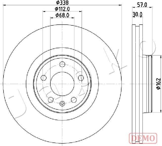 Japko 600920C - Kočioni disk www.molydon.hr