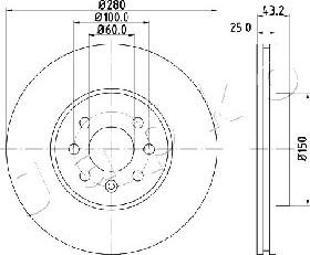 Japko 600422 - Kočioni disk www.molydon.hr