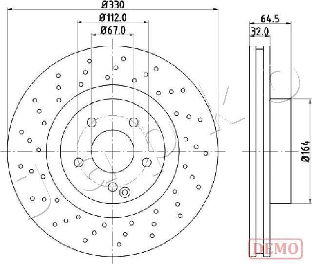 Japko 600541C - Kočioni disk www.molydon.hr