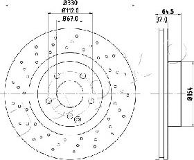 Japko 600541 - Kočioni disk www.molydon.hr