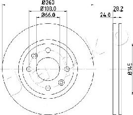 Japko 600632 - Kočioni disk www.molydon.hr