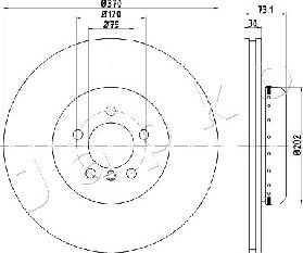 Japko 600116 - Kočioni disk www.molydon.hr