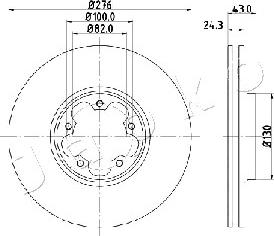 Japko 600356 - Kočioni disk www.molydon.hr