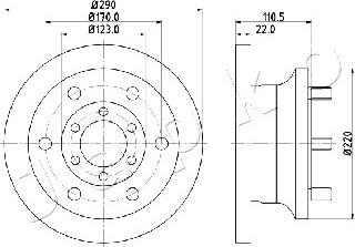 Japko 600256 - Kočioni disk www.molydon.hr