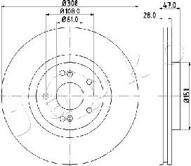 Japko 600703 - Kočioni disk www.molydon.hr