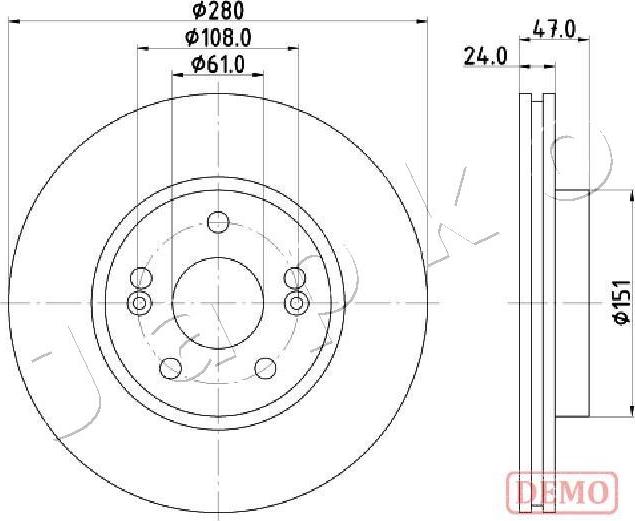 Japko 600711C - Kočioni disk www.molydon.hr