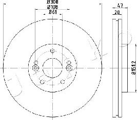 Japko 600713 - Kočioni disk www.molydon.hr