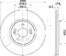 Japko 600712 - Kočioni disk www.molydon.hr