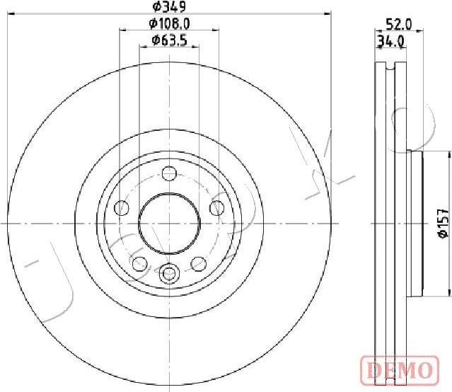 Japko 60L17C - Kočioni disk www.molydon.hr