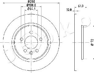 Japko 61426 - Kočioni disk www.molydon.hr