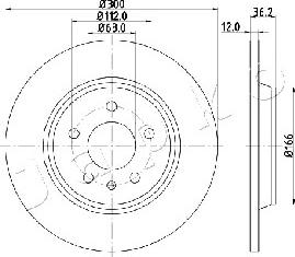 Japko 610909 - Kočioni disk www.molydon.hr