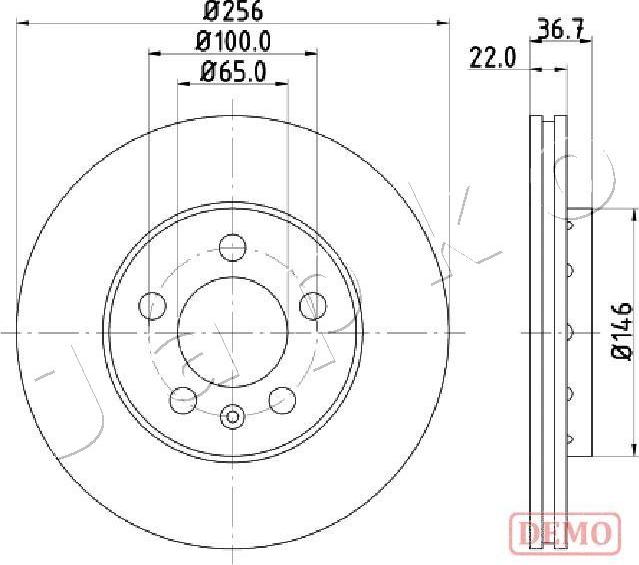 Japko 610904C - Kočioni disk www.molydon.hr