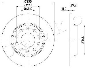 Japko 610907 - Kočioni disk www.molydon.hr