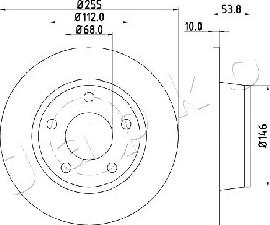 Japko 610914 - Kočioni disk www.molydon.hr