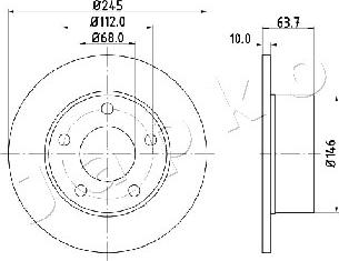 Japko 610912 - Kočioni disk www.molydon.hr