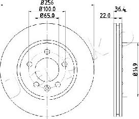 Japko 610931 - Kočioni disk www.molydon.hr