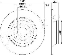 Japko 610920 - Kočioni disk www.molydon.hr