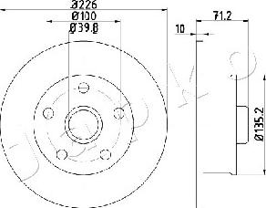 Japko 610923 - Kočioni disk www.molydon.hr