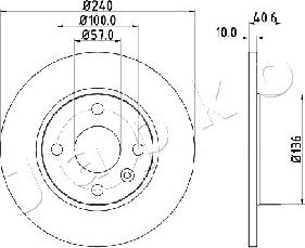 Japko 610405 - Kočioni disk www.molydon.hr