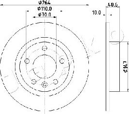 Japko 610400 - Kočioni disk www.molydon.hr