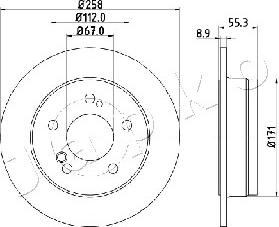 Japko 610504 - Kočioni disk www.molydon.hr