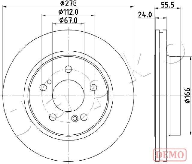 Japko 610506C - Kočioni disk www.molydon.hr