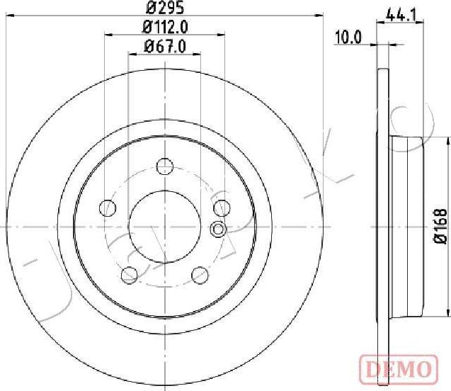 Japko 610503C - Kočioni disk www.molydon.hr