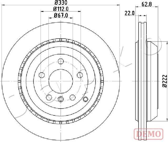 Japko 610519C - Kočioni disk www.molydon.hr