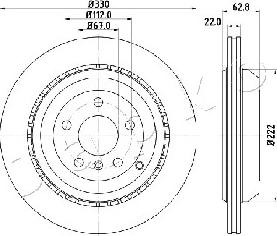 Japko 610519 - Kočioni disk www.molydon.hr