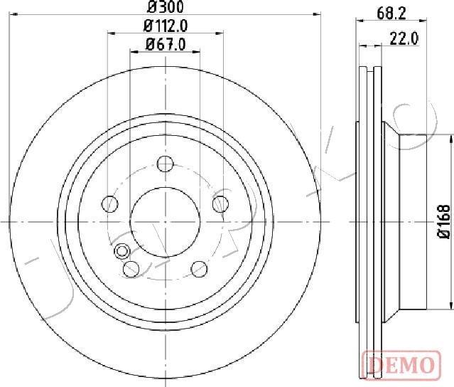 Japko 610514C - Kočioni disk www.molydon.hr