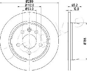 Japko 610530 - Kočioni disk www.molydon.hr