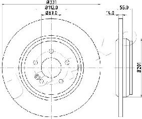 Japko 610523 - Kočioni disk www.molydon.hr