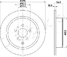 Japko 610608 - Kočioni disk www.molydon.hr