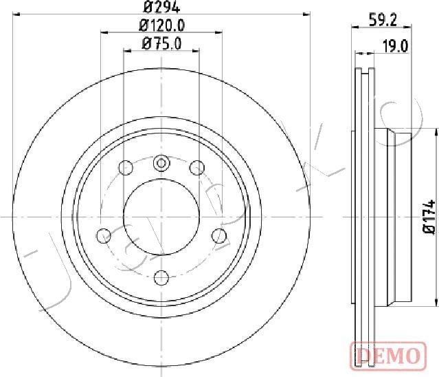 Japko 610109C - Kočioni disk www.molydon.hr