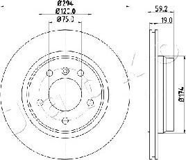 Japko 610109 - Kočioni disk www.molydon.hr