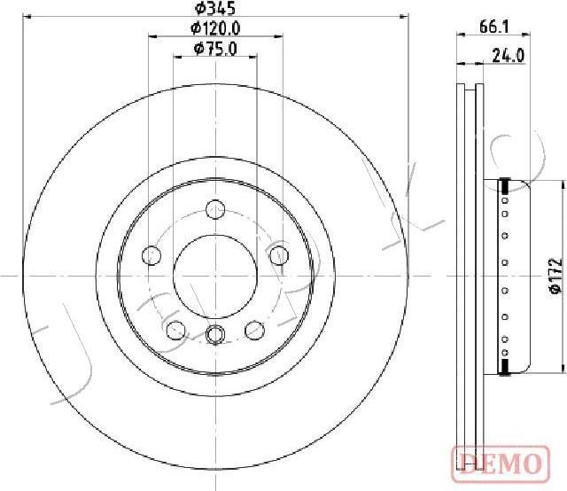 Japko 610104C - Kočioni disk www.molydon.hr