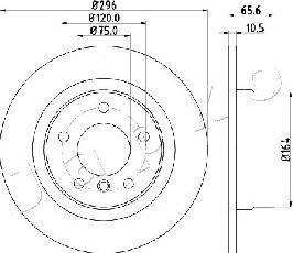 Japko 610102 - Kočioni disk www.molydon.hr