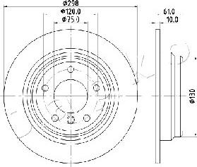 Japko 610119 - Kočioni disk www.molydon.hr