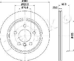 Japko 610116 - Kočioni disk www.molydon.hr