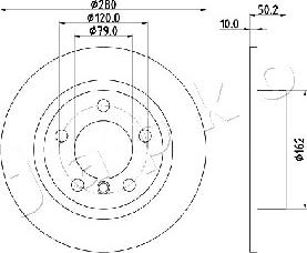 Japko 610134 - Kočioni disk www.molydon.hr