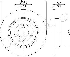 Japko 610137 - Kočioni disk www.molydon.hr