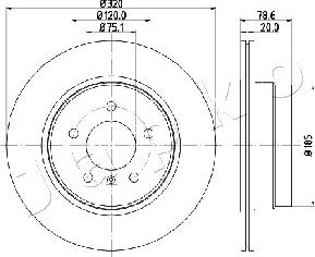 Japko 610129 - Kočioni disk www.molydon.hr