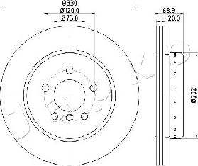 Japko 610123 - Kočioni disk www.molydon.hr