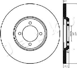 Japko 610318 - Kočioni disk www.molydon.hr