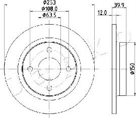 Japko 610329 - Kočioni disk www.molydon.hr