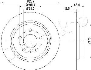 Japko 610321 - Kočioni disk www.molydon.hr