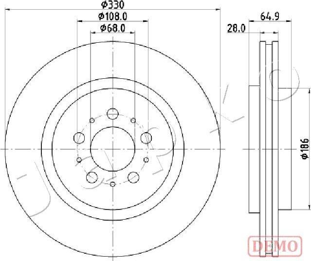 Japko 610322C - Kočioni disk www.molydon.hr