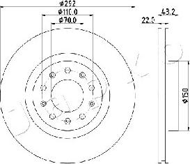 Japko 610205 - Kočioni disk www.molydon.hr